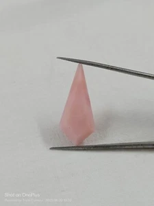 Pink Opal Fancy Kite Shape Pink Color 1 Pc. 10 Cts Natural Gemstone - Picture 1 of 7