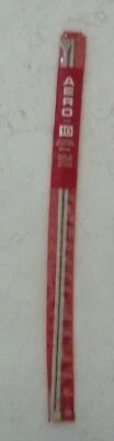 Aero Knitting needles size 3.25 mm Metal Size 10 - 25cm or 30cm or 35cm Lengths - Image 1 of 3