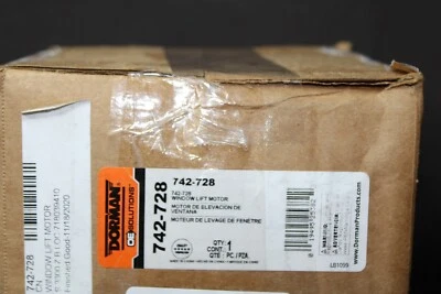 Dorman 742-728 Power Window Motor Front Left fits 2007-2010 Hyundai Elantra - Image 1 of 4