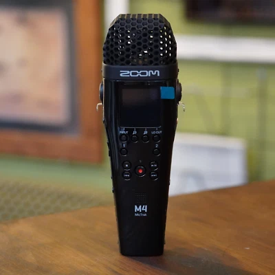 Zoom M4 MicTrak Handheld Stereo Microphone & 4-Track Recorder - Image 1 of 4