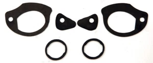 1963-64 CORVETTE DOOR HANDLE AND LOCK CYLINDER GASKET SET. AMERICAN MADE. - Bild 1 von 1