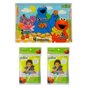 Sesamstraße Tischplatte Einweg Tischset 2er-Pack (60 Stück) von Neat Solutions - Bild 1 von 6