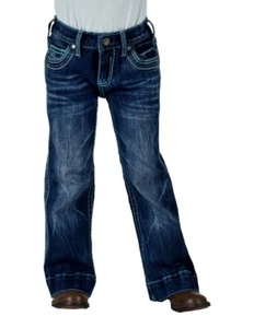 Cowgirl Tuff Western Jeans Girls Hurricane Medium Wash GJTURH - Picture 1 of 3