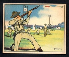 RIFLE AIR DEFENSE 1941 V275 O-PEE-CHEE GUM INC. EMPIRE DEFENDERS #27 VERY GOOD