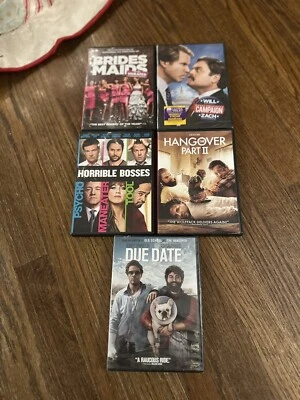 DVD Movie Lot: The Hangover Part 2, Bridesmaids, Horrible Bosses, The Campaign - Image 1 of 4