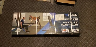 Banco de peso Fuel Pureformance FID treino inclinação declínio levantamento academia em casa - Imagem 1 de 4