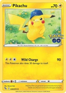 Pikachu Holo Foil Stamped 028/078 Pokémon GO *PACKFRISCH* - Bild 1 von 1