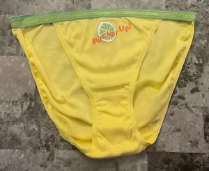 NWT VICTORIA'S SECRET L PUCKER UP 100% COTTON VINTAGE RARE STRING BIKINI PANTIES - Picture 1 of 4