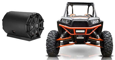 KICKER 46CWTB102 TB 10" 800w Subwoofer+Enclosure for Polaris RZR/ATV/UTV/Cart - Image 1 of 4