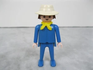 Playmobil Figure Western Cowboy w/ Hat - Vintage Style - Picture 1 of 5