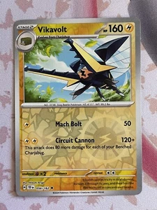 Pokémon TCG Vikavolt 056/162 SV05: Temporal Forces Reverse Holo Uncommon - Picture 1 of 1