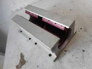 PACIFIC BEARINGS -- PLAIN LINEAR DOUBLE BEARING -- HUGE 2" (50mm) Dia -- PWN32 - Picture 1 of 6