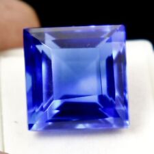 Pietra preziosa sfusa con tanzanite blu brillante naturale rara da 27,90 ct...