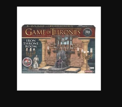Game of Thrones IRON THRONE ROOM McFarlane Toys Building Sets 314 Pcs Joffrey - Image 1 of 3