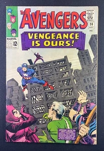 Avengers (1963) #20 FN (6.0) Jack Kirby copertina bondage - Foto 1 di 2
