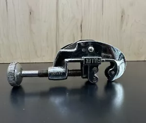VTG Fuller Pipe Cutter Chrome Plated 1/8"-1" Made In Japan - Picture 1 of 13