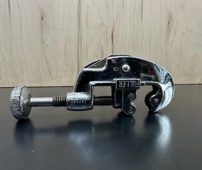 Used Vintage Fuller Pipe Cutter Chromed Plated 1/8"-1" Made In Japan - Image 1 of 4