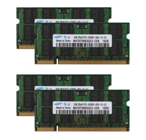 Samsung 8 GB DDR2 RAM 4x 2GB 2 GB PC2-5300S 667Mhz SO-DIMM 200pin Laptop`Memory - Picture 1 of 9