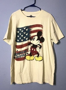 Youth Disney Mickey Mouse American Flag T-shirt 2XL - Picture 1 of 6