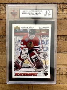 Dominik Hasek UD rookie KSA 10 - Picture 1 of 2