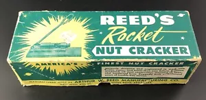 Vintage Reed Rocket Nut Cracker In Box Vf7 - Picture 1 of 9