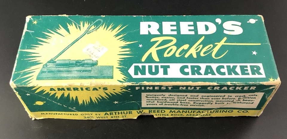 Vintage Reed Rocket Nut Cracker In Box Vf7 - Image 1 of 4
