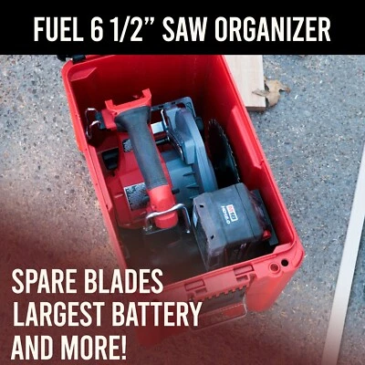 Milwaukee 6 1/2" Fuel Saw Insert for Packout Compact Toolbox (2833-20) - Image 1 of 4