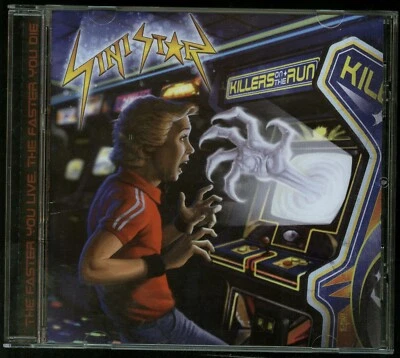 Sinistar Killers On The Run CD new Heaven and Hell US cult metal private indie Foto 1 de 2