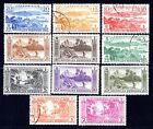New Hebrides 1957 group of stamps SG# F96 F106 MH/used CV=96.6$