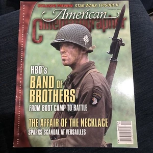 American Cinematographer Movie Magazine September 2001 Band Of Brothers - Picture 1 of 1
