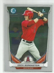Zach Borenstein LA Angels 2014 Bowman Chrome Baseball - Picture 1 of 1