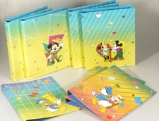 PRL) DUCK MOUSE MINNI LOT 7 WALT DISNEY SCHOOL DONALD DUCK