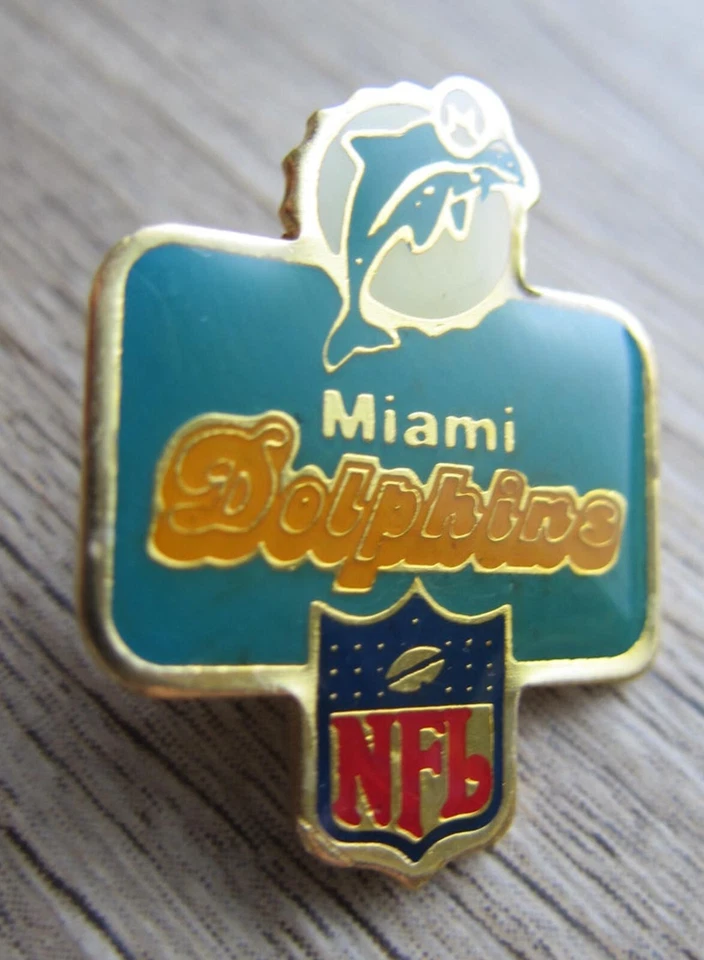 American Football - Super Bowl - Miami Dolphins - Logo als Pin - Kult!