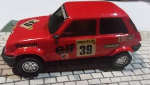 SCALEXTRIC EXIN RENAULT 5 COPA ROJO DECARACIÓN ESPAÑOLA, COMPLETO Y FUNCIONANDO - Imagen 1 de 5