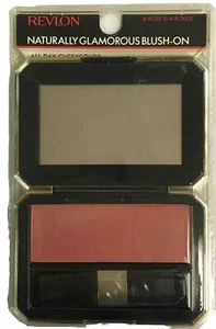 3 Revlon Naturally Glamorous Blush On  A ROSE IS A ROUGE   .21 OZ - Picture 1 of 2