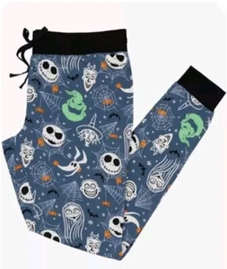 Disney Night Before Christmas Little Sleepies Pajama Jogger Pants Women's XL - Picture 1 of 7