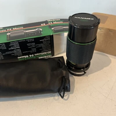 Hanimex One Touch Zoom Lens 80-200mm F4 Macro - Image 1 of 4