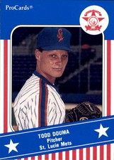 1991 Florida State League All-Stars ProCards #FSL30 Todd Douma Enid Oklahoma OK