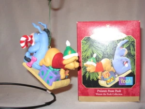 HALLMARK PRESENTS FROM POOH Eeyore 1999 ORNAMENT NIB NEW - Picture 1 of 2