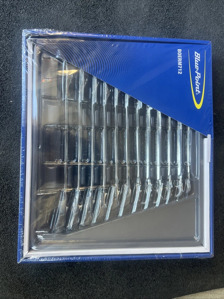 BLUE-POINT TOOLS BOERM 9 PIECE METRIC RATCHETING COMBINATION WRENCH SET