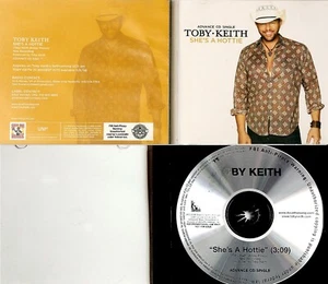 KEITH TOBY *VG* "SHE'S A HOTTIE" 2008 US SHOW DOG PROMO ADVANCE CD SINGLE - Picture 1 of 1