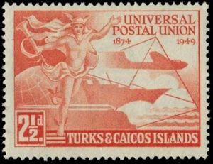 TURKS and CAICOS 101 (SG217) - Universal Postal Union 75th Anniversary (pa94135) - Picture 1 of 1