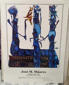 Jose Mijares Signed Art Cuba Art Painting - Picture 1 of 6