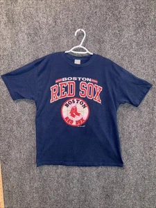 Vintage 80’s Boston Red Sox T Shirt Artex Single Stitch USA Made L 1989 RARE MLB - Picture 1 of 9