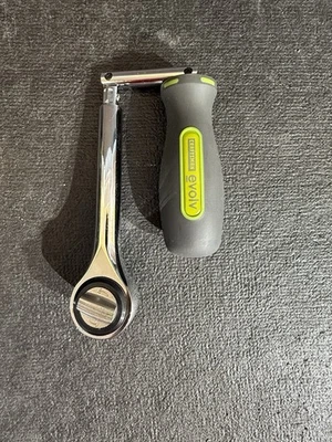 "Raro trinquete flexible giratorio Craftsman Evolv 3/8"" trinquete de accionamiento telescópico 10203" Foto 1 de 4