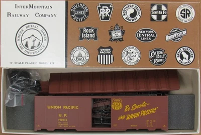 InterMountain 20115-02 Union Pacific AAR 40' Boxcar KIT O-Scale (2-Rail) NOS - Image 1 of 2