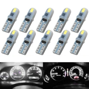10 Pcs LED Light 6000K Dashboard DustProof Panel T5 3014 Instrument - Picture 1 of 8