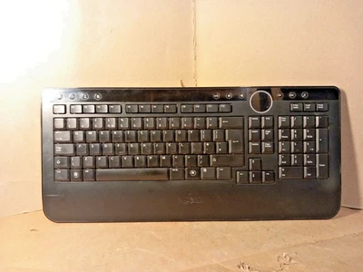 Dell Glossy Black Infrared Keyboard   Y-RBP-DEL4 ,  No Dongle - Image 1 of 4