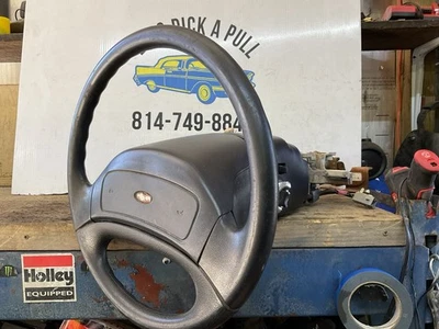 Ford F150 250 1992-1996 columna de dirección con llave cambio de piso montaje OEM negro Foto 1 de 4