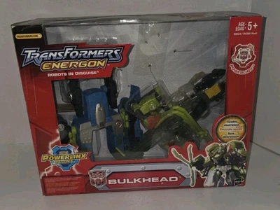 Transformers Energon Command Class Bulkhead Powerlinx Battles Helicopter -Broken - Image 1 of 4